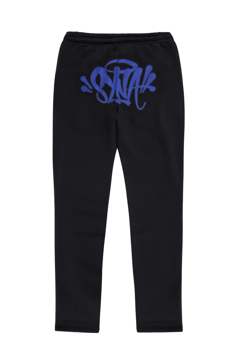 SYNA -OG JOGGER – BLACK / COBALT BLUE