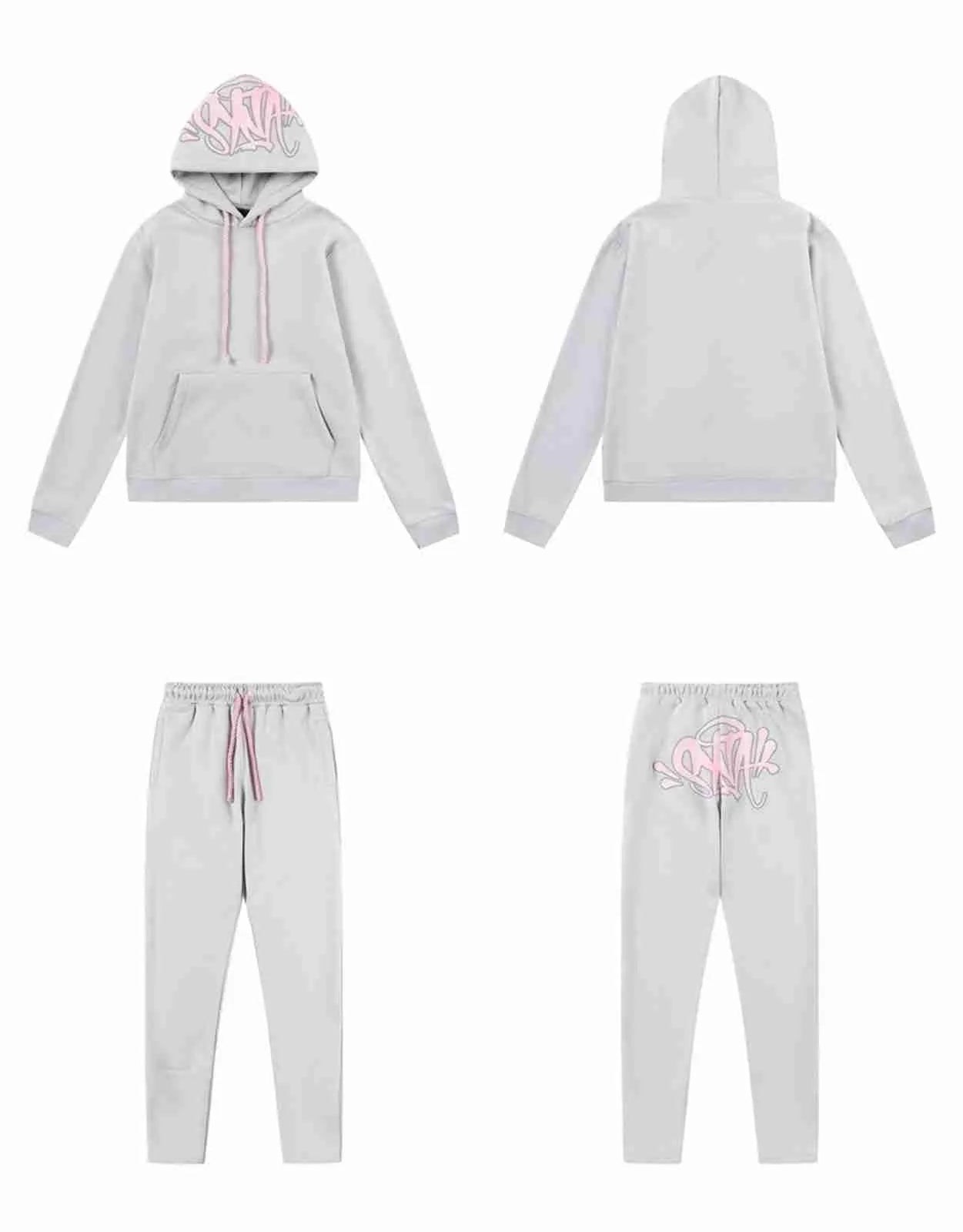 BIXPAK Syna World Tracksuit Grey Pink